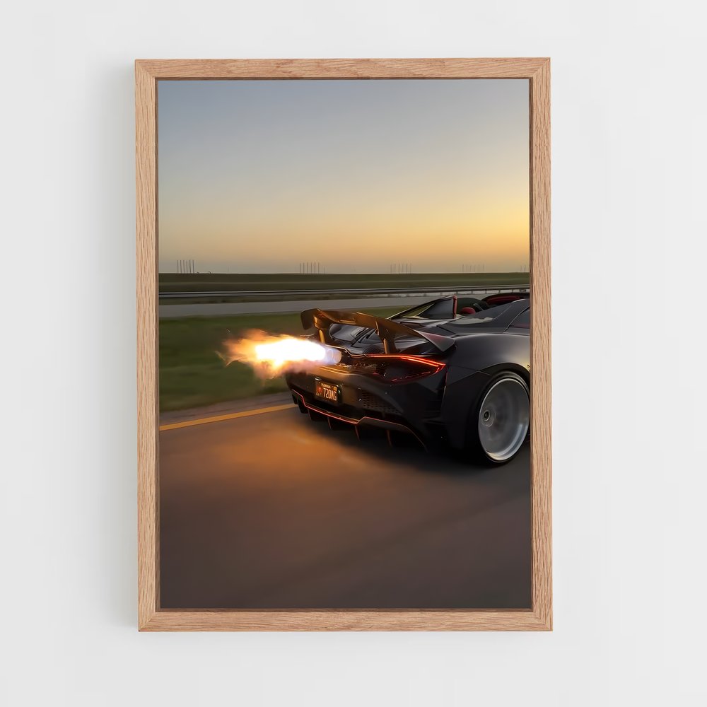 Poster captivant de l'arachnide – affiche Mclaren (vue 4)
